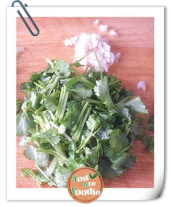 Mixed shredded vegetables