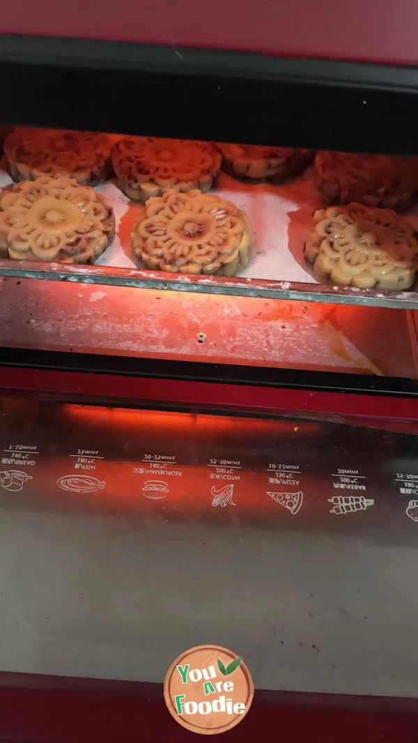 Cantonese bean paste moon cake