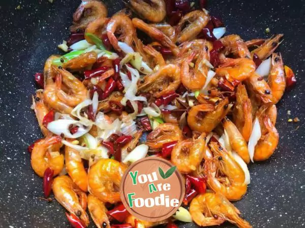 Spicy shrimp