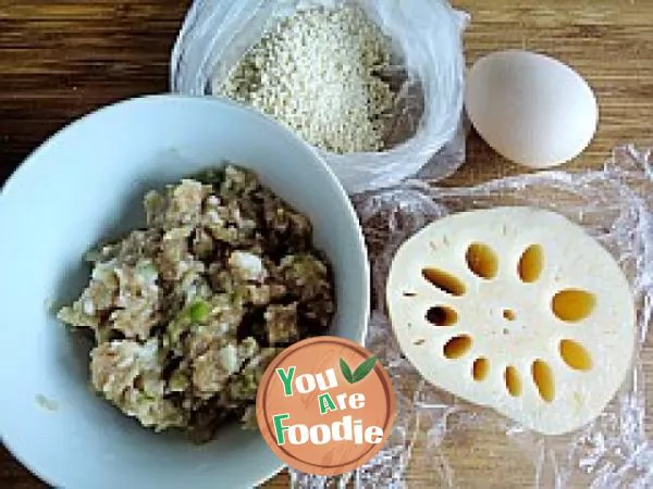 Gluttonous snack --- crispy Lotus Root Cake