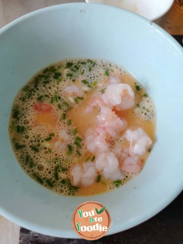 Shrimp Omelet