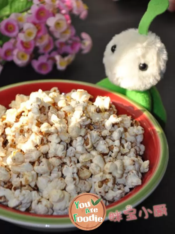 Chocolate cream popcorn
