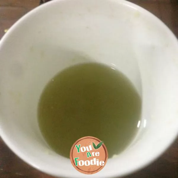 Cucumber pear juice