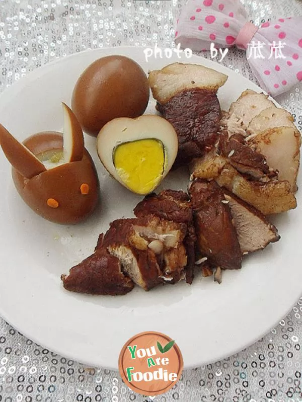 [marinated]-home-made-marinated-meat-and-eggs-(with-the-method-of-quickly-boiling-eggs)