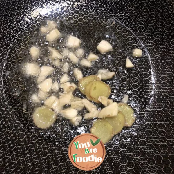 Stir fried potato with cowpea