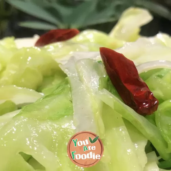 Stir fried Cabbage
