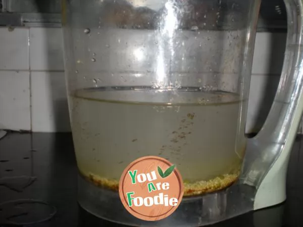 Mung bean millet paste