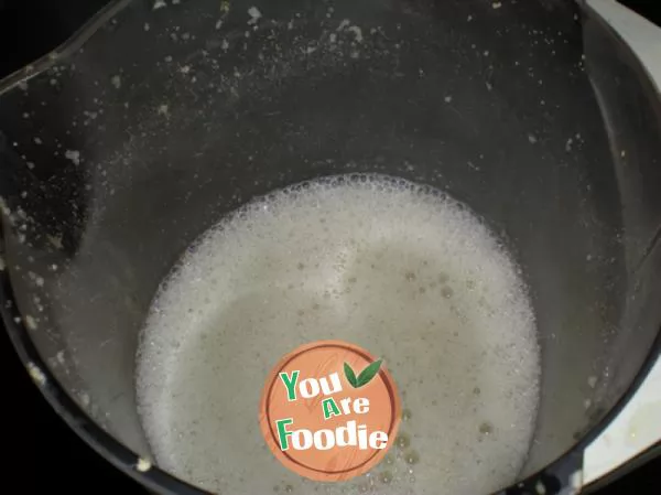 Mung bean millet paste