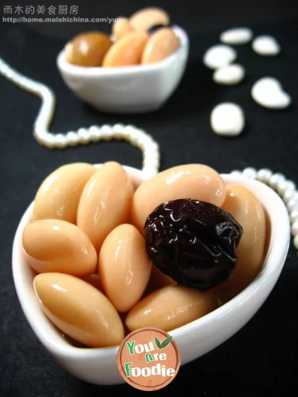 [plum-soaked-in-snow-beans]-waiting-taste