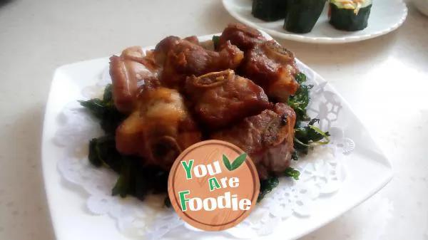 Fried spareribs