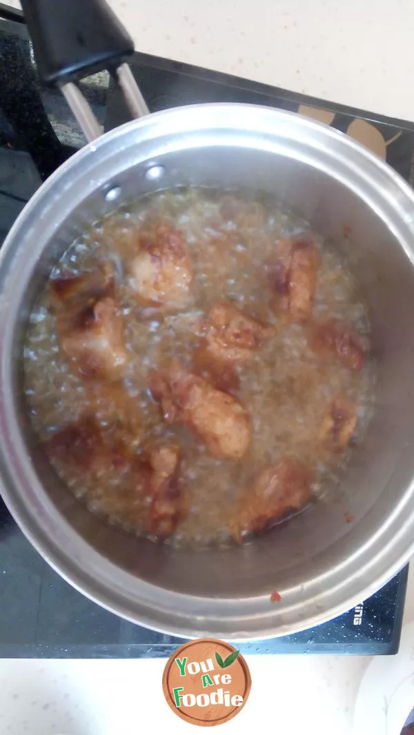 Fried spareribs