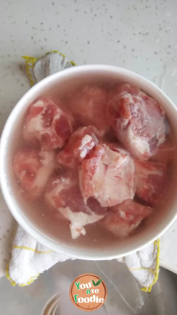 Fried spareribs