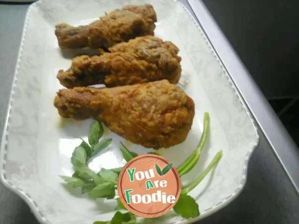 Fried chicken leg