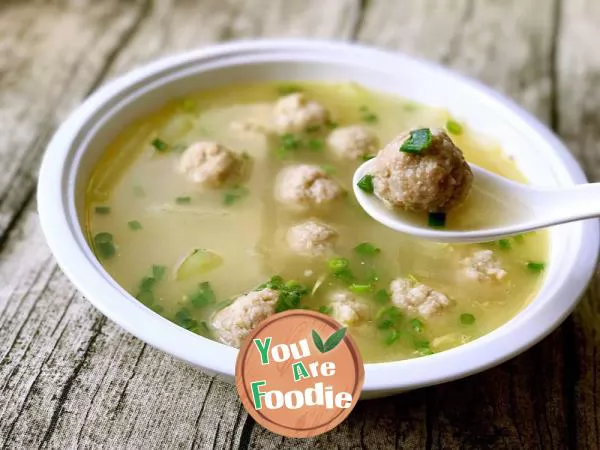 Meatball soup
