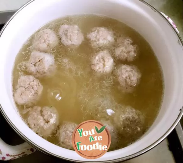 Meatball soup
