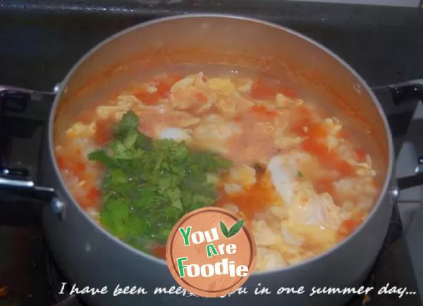Tomato pimple soup