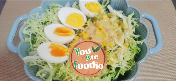 Bitter chrysanthemum salad