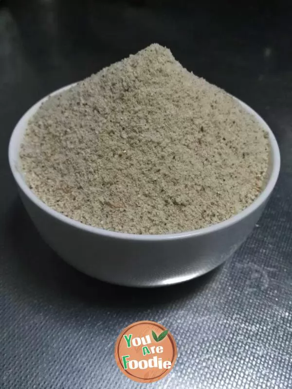 Steamed meat flour