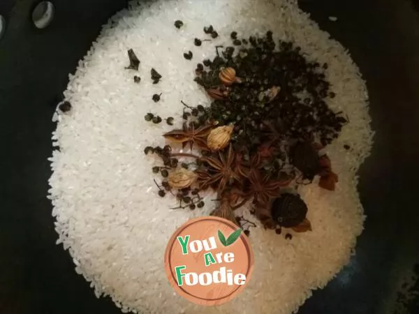Steamed meat flour