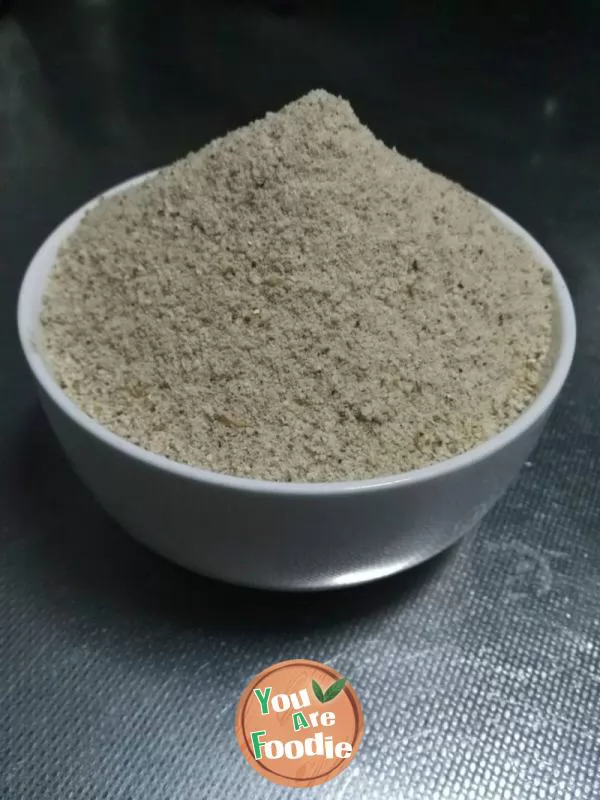 Steamed meat flour