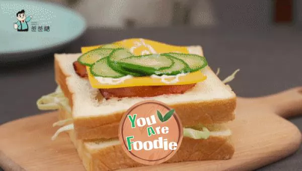 Nutritious Kwai breakfast vegetable sandwich that can be completed in 5 minutes