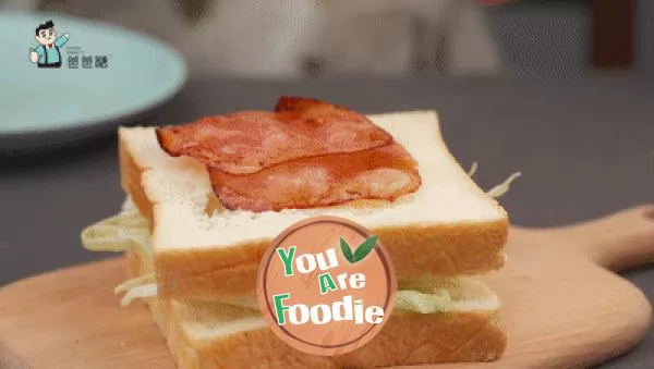 Nutritious Kwai breakfast vegetable sandwich that can be completed in 5 minutes