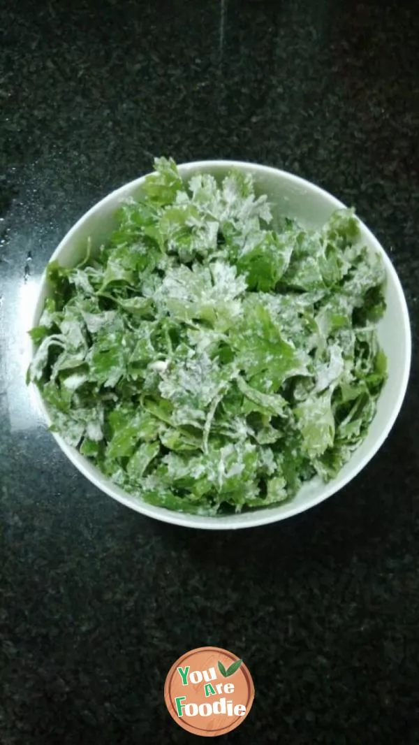 Fresh steamed vegetables