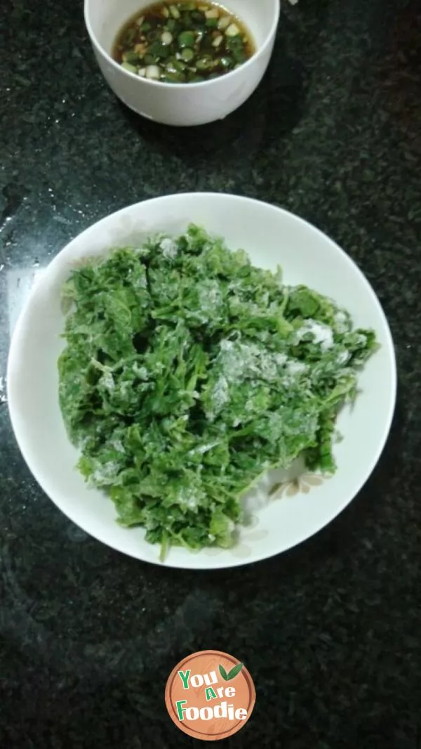 Fresh steamed vegetables