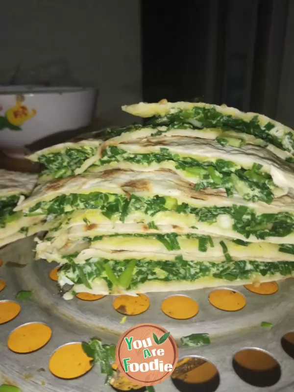 Fried-Chinese-leek-dumplings