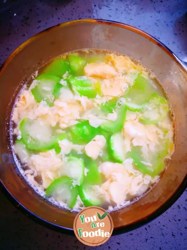Towel-gourd-and-egg-soup