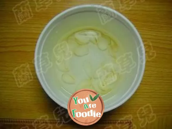 Lily egg yolk congee