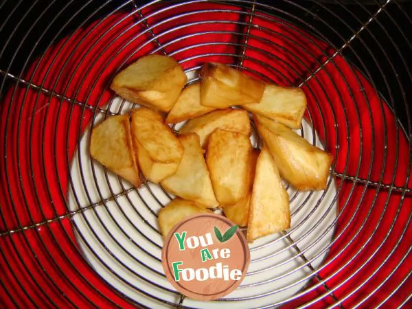 Chinese Yam in Hot Toffee