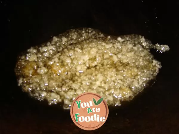 Chinese Yam in Hot Toffee