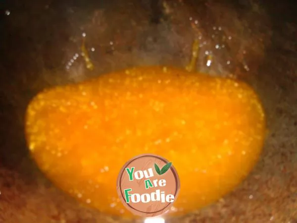 Chinese Yam in Hot Toffee