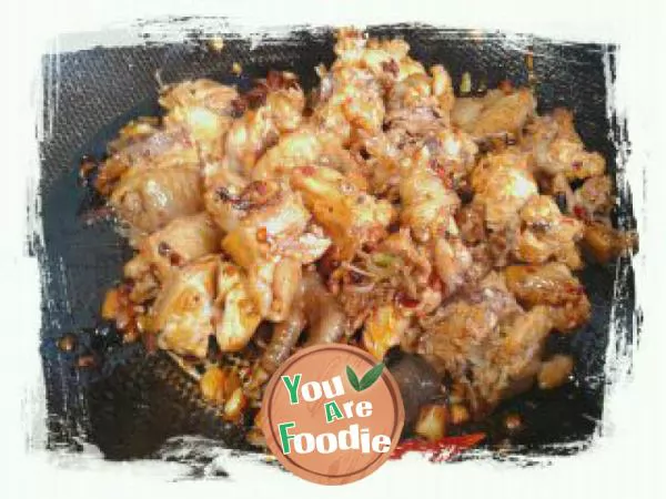 Sichuan cuisine • braised chicken with Taro (braised chicken with taro)