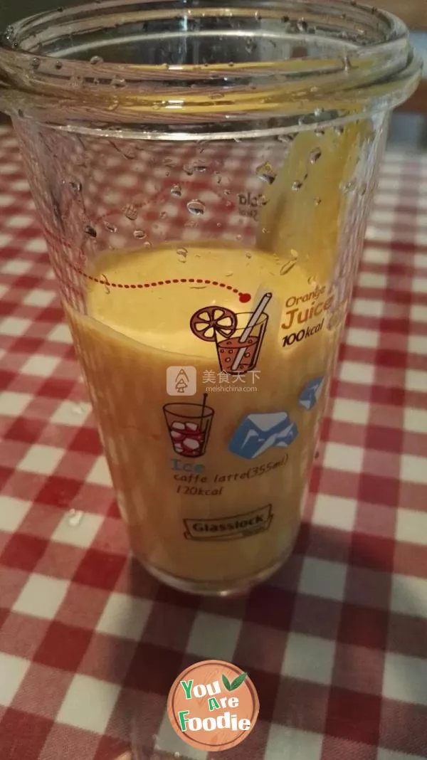 Mango coconut milk