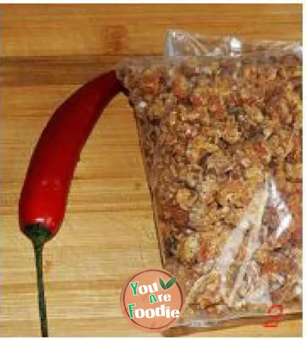 Mixed shepherd's purse with sea rice