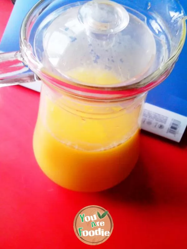 Corn pumpkin juice
