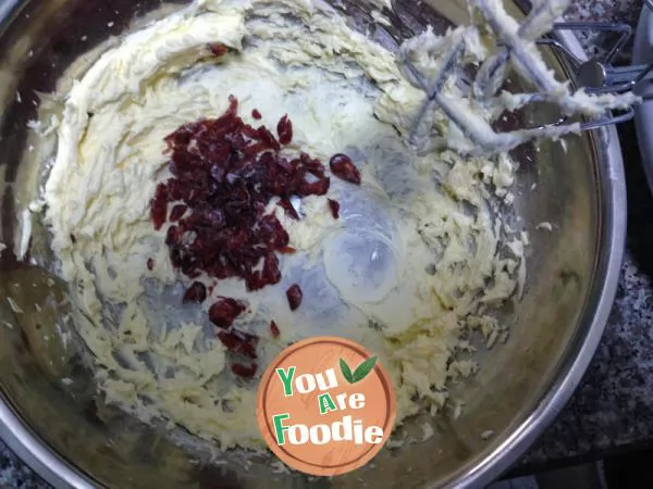 Cranberry Biscuits - with a winter butter softening tip