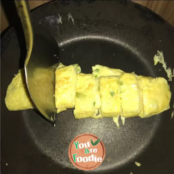 [breakfast series] thick egg roast in 5 minutes