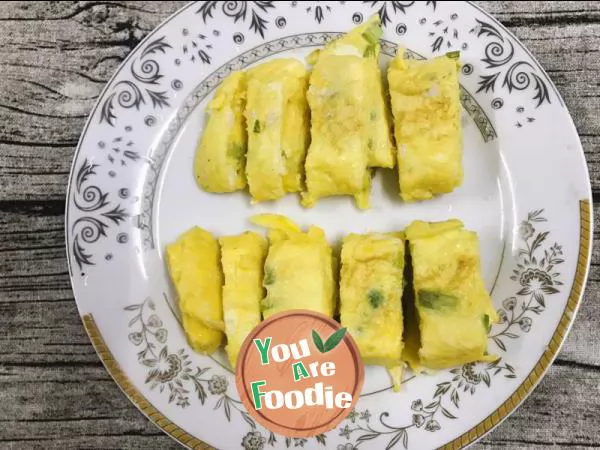 [breakfast series] thick egg roast in 5 minutes