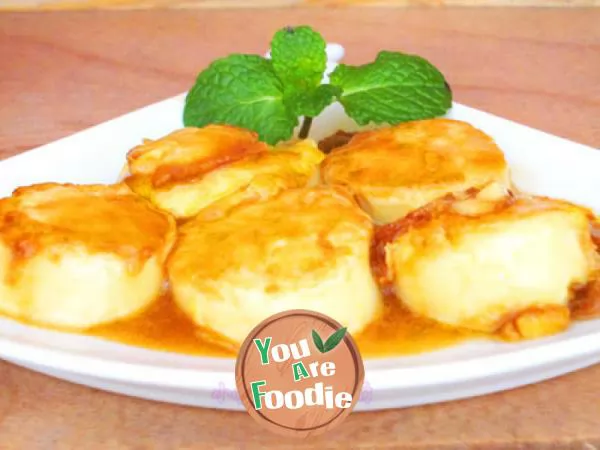 Japanese tofu in oyster sauce