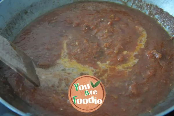 Indian Punjabi style braised fish (Punjabi)