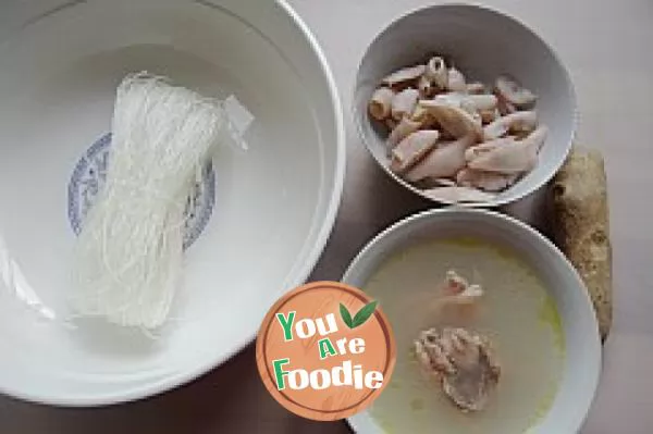 Wuzai vermicelli soup