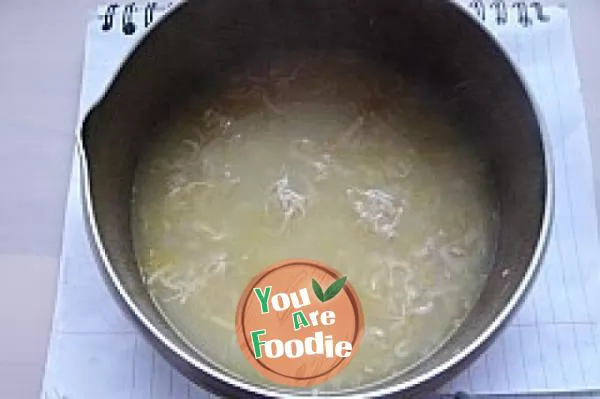 Wuzai vermicelli soup