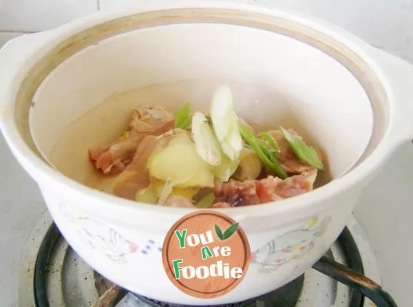 Wonton chicken in casserole