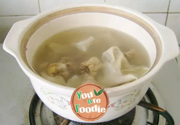 Wonton chicken in casserole