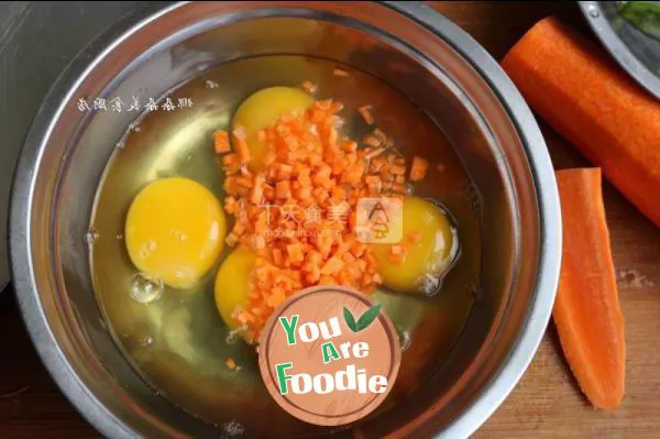 Simple breakfast with thick egg