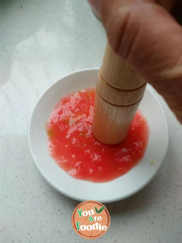 Steamed chicken cake with liver powder (baby food 2)