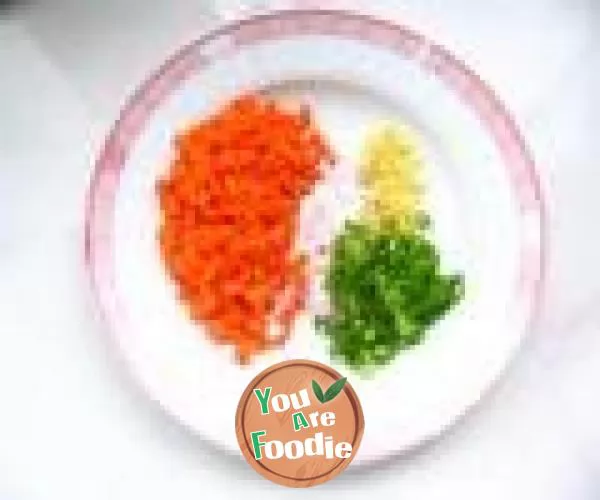 The simpler the more delicious -- fried rice with carrot and egg